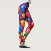 groovige Punkte  Leggings (Rechts)