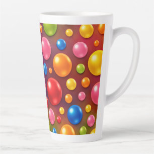 groovige Punkte  Milchtasse