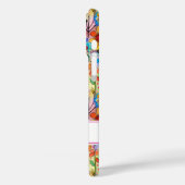 Groovige Retro-Flowerpower-Personalisierung Case-Mate iPhone Hülle (Rückseite / Links)