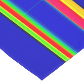 groovige Streifen Großer Tischläufer (Ecke)