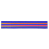 groovige Streifen Großer Tischläufer (Horizontal)
