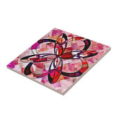 grooviges abstraktes Design Fliese (Seite)