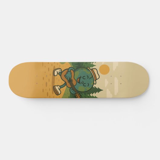  Groovin’ Earth Skateboard (Horizontal)