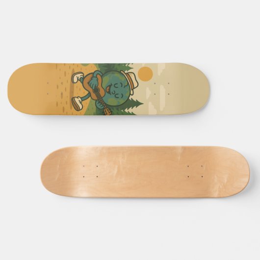  Groovin’ Earth Skateboard (Horizontal)