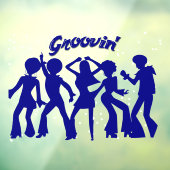 Groovin' Fensteraufkleber (Blatt 3)