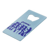 Groovin' Geldbeutel Flaschenöffner (Vorderseite Schrägansicht)