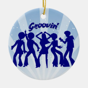 Groovin' Keramik Ornament