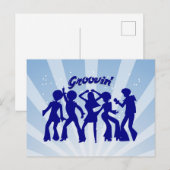 Groovin' Postkarte (Vorne/Hinten)