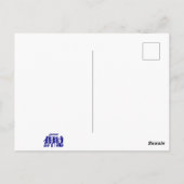 Groovin' Postkarte (Rückseite)