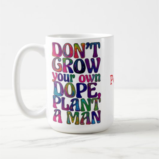 Groovology – Worte pflanzen Kaffeetasse (Links)