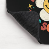 Groovy 100 Days of School Hippie Floral Teacher St Mousepad (Ecke)