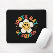 Groovy 100 Days of School Hippie Floral Teacher St Mousepad (Mit Mouse)