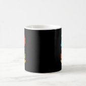 Groovy 100 Days of School Rainbow 100 Days Brighte Kaffeetasse (Mittel)
