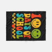 Groovy 100 Days of School Student Lehrer Kinder Hi Fleecedecke (Vorderseite (Horizontal))
