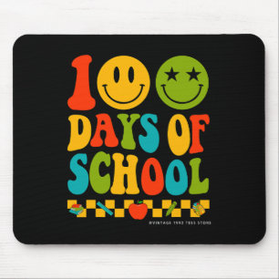 Groovy 100 Days of School Student Lehrer Kinder Hi Mousepad