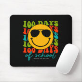 Groovy 100 Days of School Teacher Kind 100 Days Sm Mousepad (Mit Mouse)