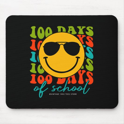 Groovy 100 Days of School Teacher Kind 100 Days Sm Mousepad (Vorne)