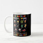 Groovy 12 Days Of Social Work Christmas School Soc Kaffeetasse (Links)