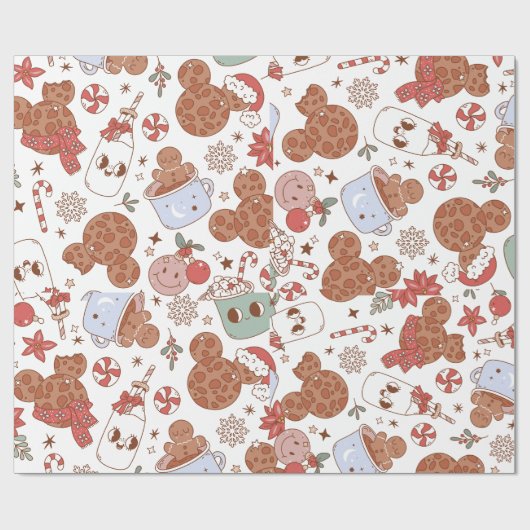 Groovy 12 Tage Weihnachtsgeschenke Geschenkpapier (Flach)