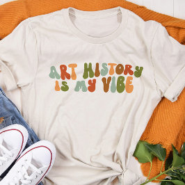 Groovy 1970er Jahre Kunstgeschichte ist meine Visi Tri-Blend Shirt