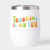 Groovy 1970er Jahre Lehre ist My Vibe, Teacher (Rückseite)