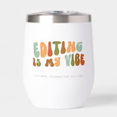 Groovy 1970s Editing ist My Vibe, Editor (Vorderseite)