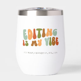 Groovy 1970s Editing ist My Vibe, Editor