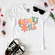 Groovy 1. Geburtstag Shirt, Groovy 1 Geburtstag