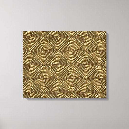 Groovy 1 Wrapped Canvas Leinwanddruck (Vorderseite)