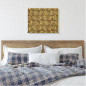 Groovy 1 Wrapped Canvas Leinwanddruck (Insitu (Schlafzimmer))