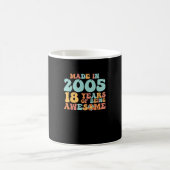 Groovy 2005 18 Jahre Phantastisch Kaffeetasse (Mittel)