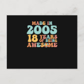 Groovy 2005 18 Jahre Phantastisch Postkarte (Vorderseite)