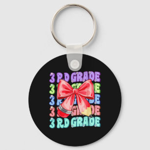 Groovy 3. Klasse Zurück zur Schule Erster Tag der Schlüsselanhänger