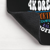 Groovy 4k Dream Team Teacher Kindergarten Kinder E Mousepad (Ecke)