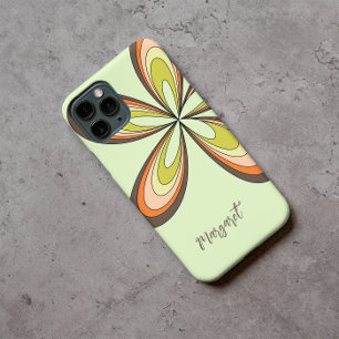 Groovy 60er 70er Hippie Blume Limon Retro Daisy Na Case-Mate iPhone Hülle