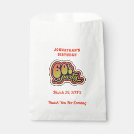 Groovy 60's Gastgeschenk Bags Geschenktütchen