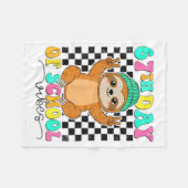 Groovy 67 Days Of School Funny 67 Students Peace S Fleecedecke (Vorderseite (Horizontal))