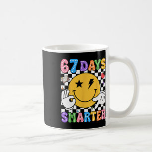 Groovy 67. Schultag Shirt 67 Tage intelligenter Te Kaffeetasse