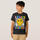 Groovy 67th Day Of School Shirt 67 Days Smarter Te (Vorne ganz)
