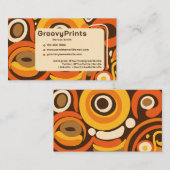 Groovy 70 Visitenkarte (Vorne/Hinten)