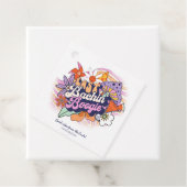 Groovy 70er Bachelorette Good Vibes ID929 Geschenkanhänger (Beispiel)