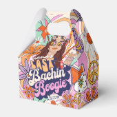 Groovy 70er Bachelorette Last Bachin' Boogie ID929 Geschenkschachtel (Rückseite)