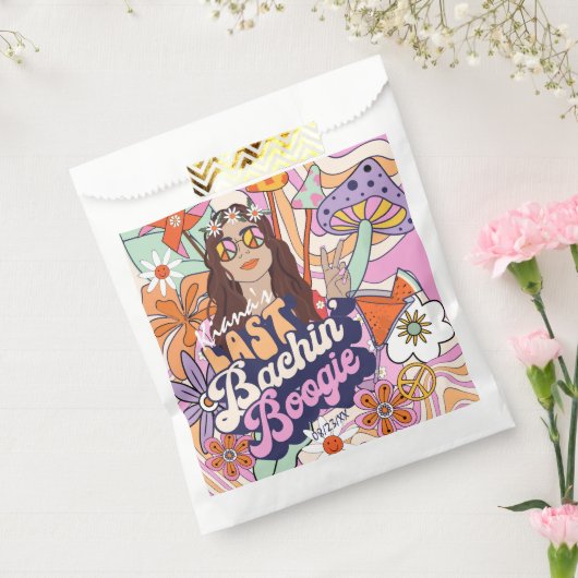 Groovy 70er Bachelorette Last Bachin' Boogie ID929 Geschenktütchen (Versiegelt)