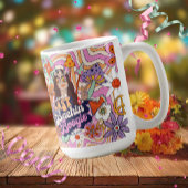 Groovy 70er Bachelorette Last Bachin' Boogie ID929 Kaffeetasse