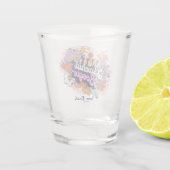 Groovy 70er Bachelorette Last Bachin' Boogie ID929 Schnapsglas (Rückseite)