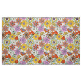 Groovy 70er Blume Power ID929 Stoff (Fat Quarter (45,7 x 55,9 cm))