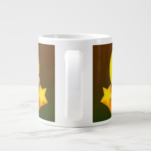 Groovy 70er Disco Dancer Jumbo-Tasse (Rückseite)