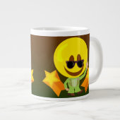 Groovy 70er Disco Dancer Jumbo-Tasse (Vorderseite Rechts)