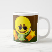 Groovy 70er Disco Dancer Jumbo-Tasse (Rechts)
