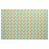 Groovy 70er Floral Fabric Stoff (Fat Quarter (45,7 x 55,9 cm))